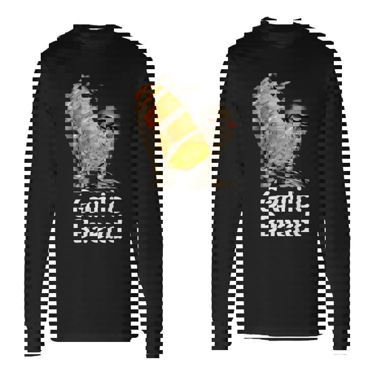 Pan De Ajo Esqueleto Camiseta de manga larga