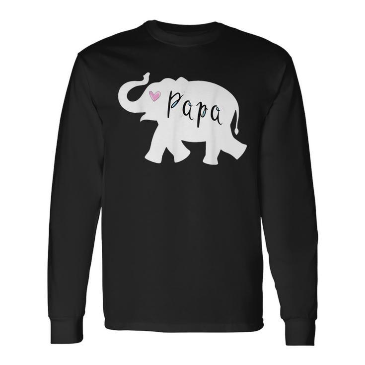 Papa Afrika Elefant Langarmshirts Geschenkideen