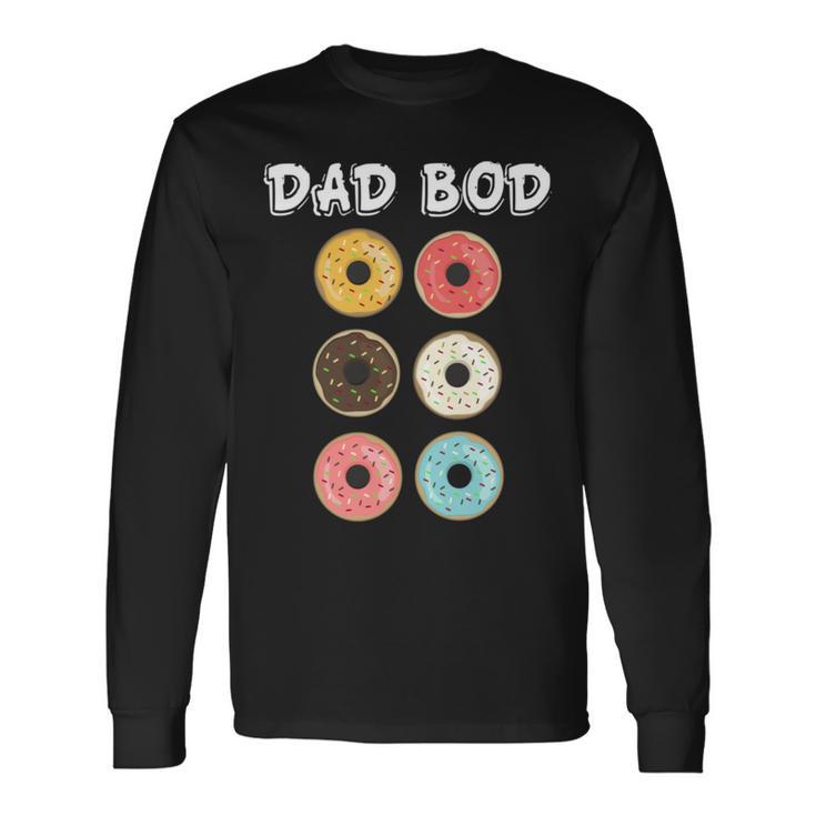 Papa Bod Lustige Donuts Langarmshirts Geschenkideen