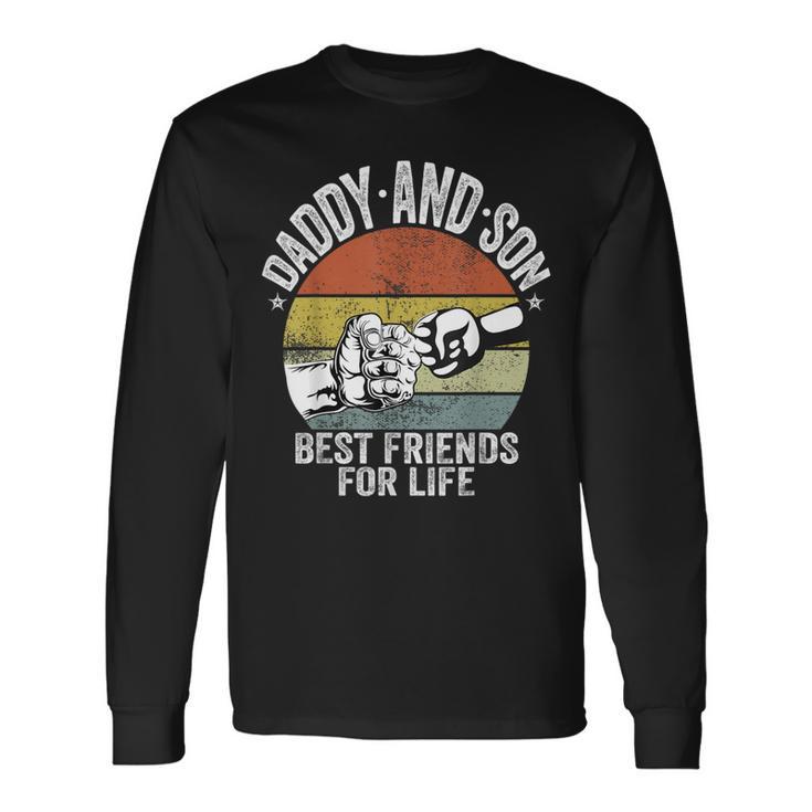 Papa Und Sohn Best_Friends For Life Lustiger Papa Langarmshirts Geschenkideen