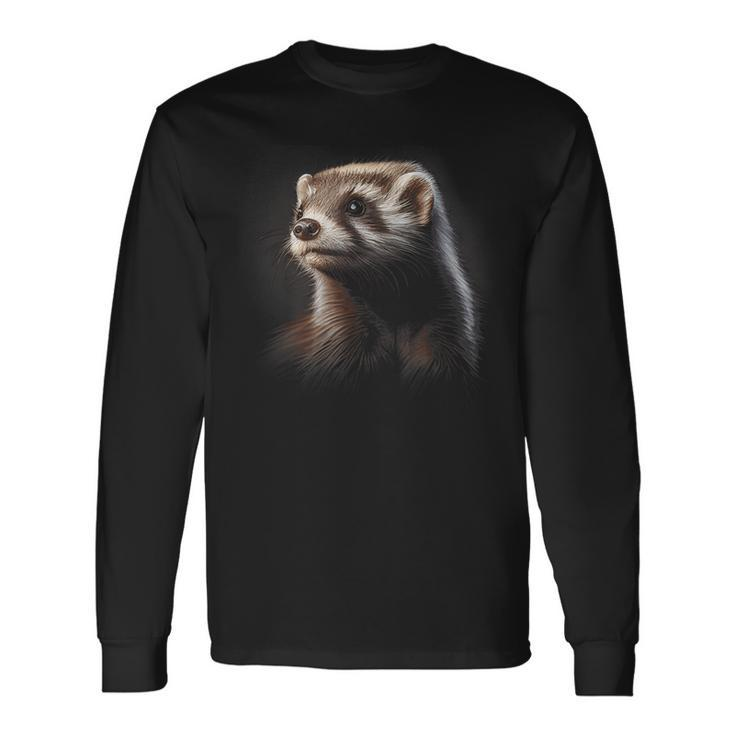 Pet Ferret Ferret Thief Long Sleeve T-Shirt