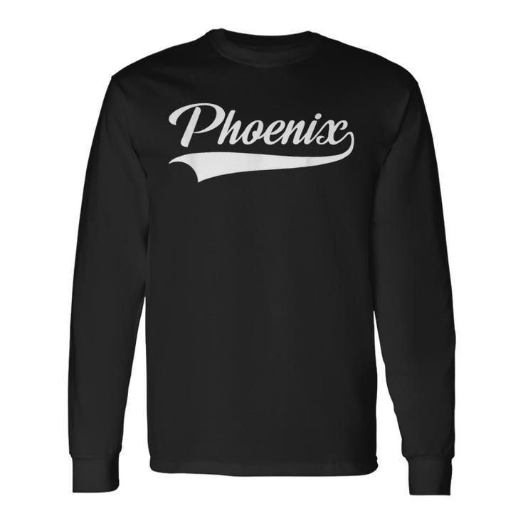 Phoenix Hometown Pride Arizona Throwback Classic Long Sleeve T-Shirt