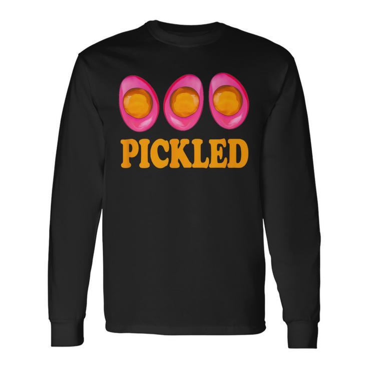 Pickled Eggs Pennsylvania Dutch Family Tradition Egg Recipe Long Sleeve T-Shirt Gifts ideas