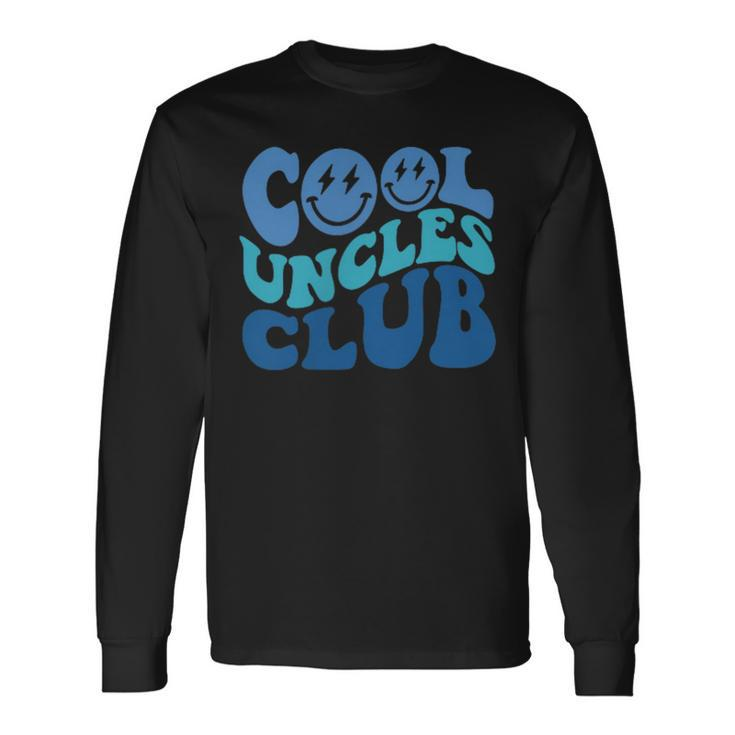 Pocket Cool Uncles Club Pregnancy Announcement For Uncle Long Sleeve T-Shirt