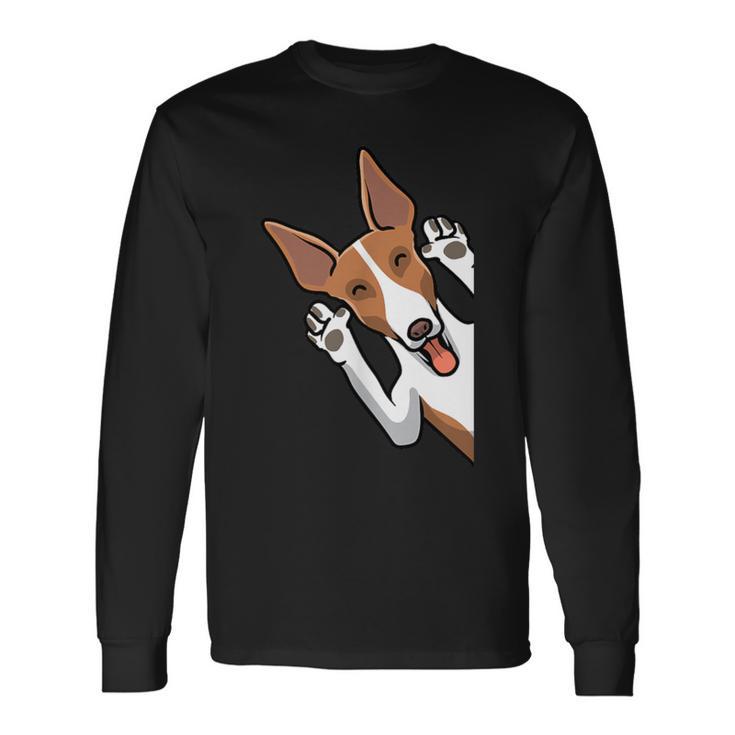 Podenco Ibicenco Dog Langarmshirts Geschenkideen