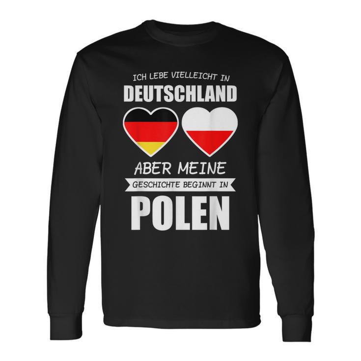 Poland Polska Pole Warsaw Langarmshirts Geschenkideen