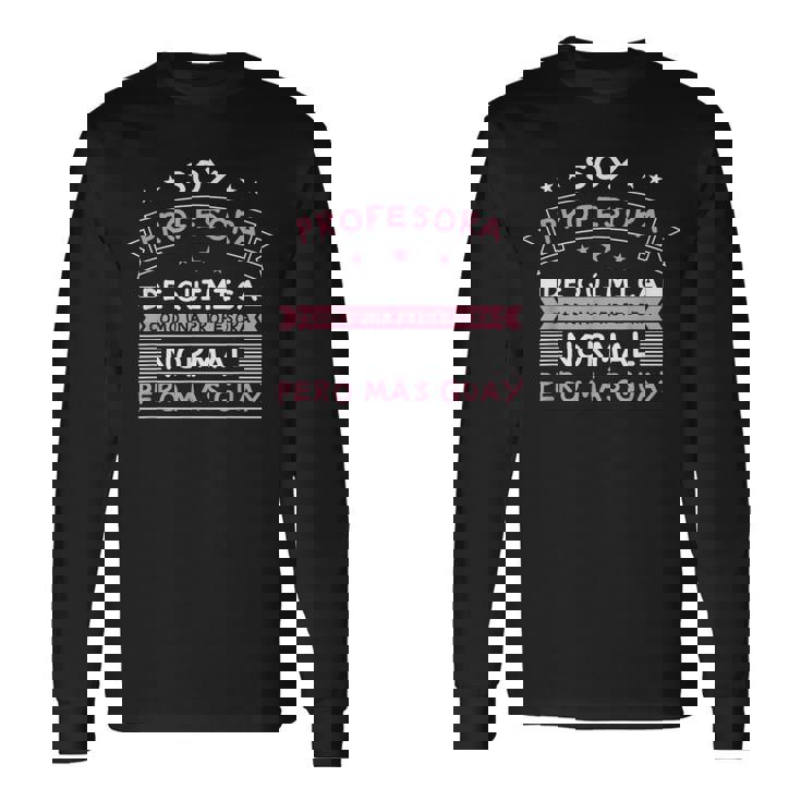 Profesor Química Colegio Escuela Maestro Química Camiseta de manga larga Ideas de regalos