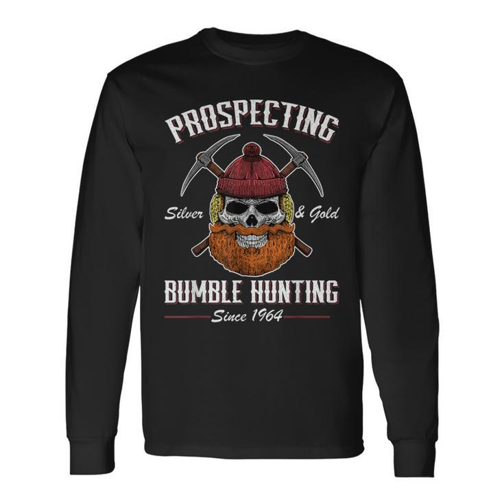 Prospecting Silver And Gold Bumble Long Sleeve T-Shirt