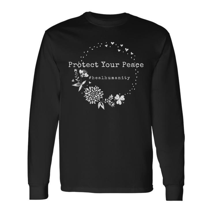 Protect Your Peace 1 Long Sleeve T-Shirt Gifts ideas
