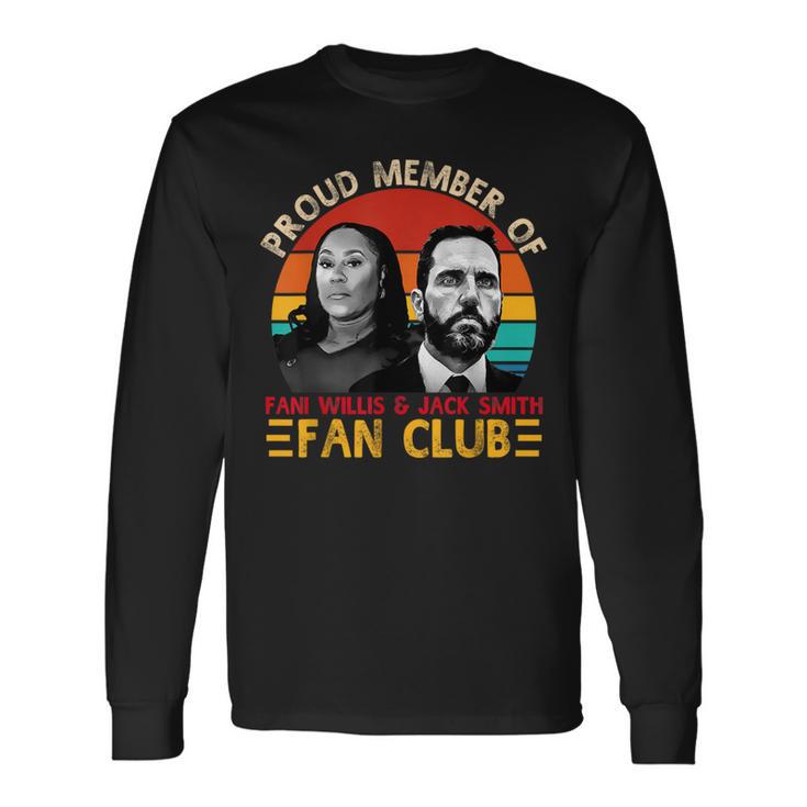 Proud Member Of Fani Willis And Jack Smith Fan Club Vintage Long Sleeve T-Shirt