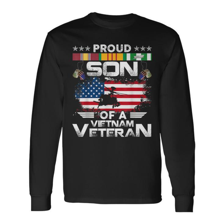 Proud Son Of A Vietnam Veteran  Long Sleeve T-Shirt