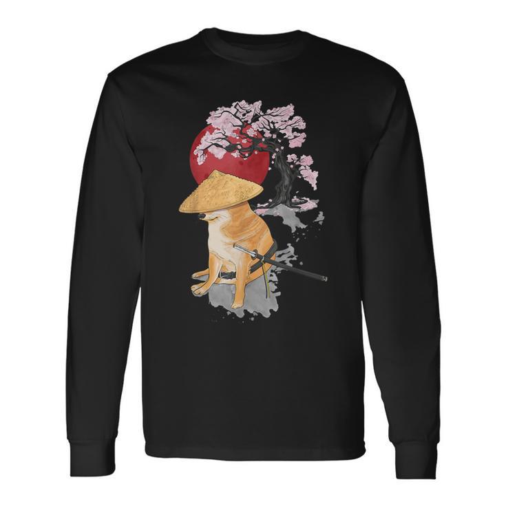 Quesos Memes Japoneses Camiseta de manga larga