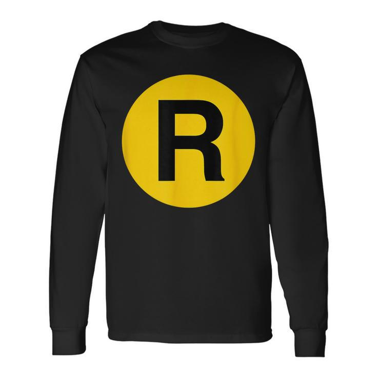 R Train New York Long Sleeve T-Shirt