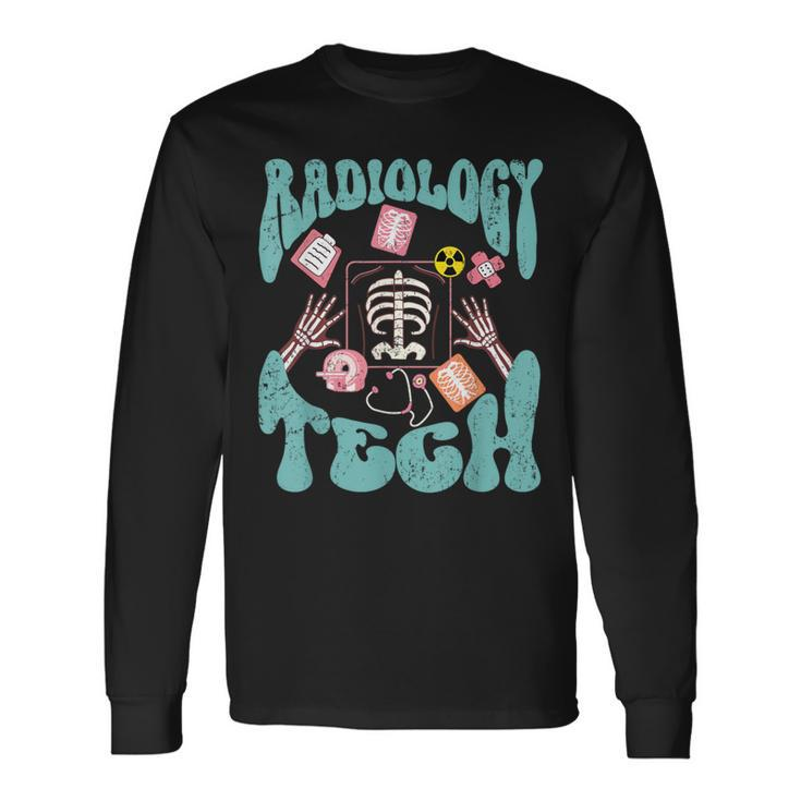 Radiology Tech Radiologic Technologist Xray Oncology Long Sleeve T-Shirt