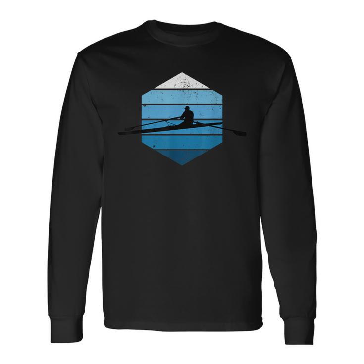 T-shirt Rameur D'équipage - Design Rétro Cœur Battant - Pour Fans D'aviron Et Sportifs