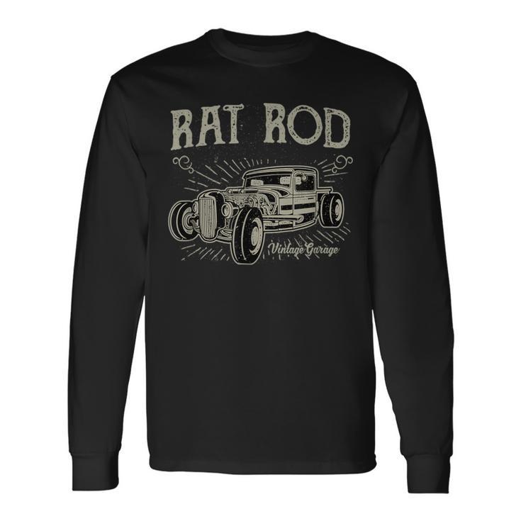 Rat Rod For Women Long Sleeve T-Shirt