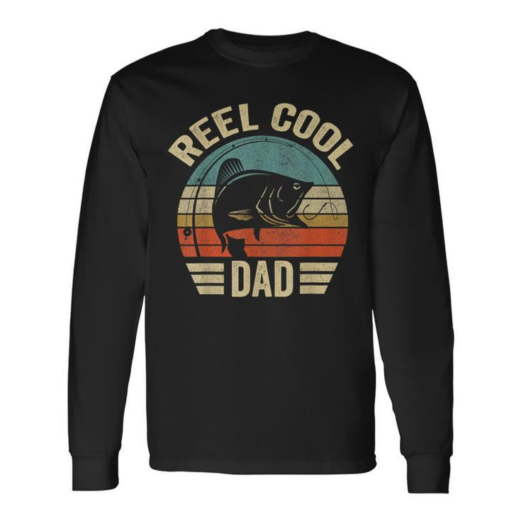 Reel Cool Dad Father's Day Fishing Long Sleeve T-Shirt Gifts ideas