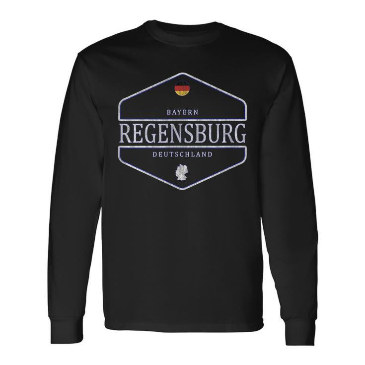 Regensburg Bayern Deutschland Regensburg Deutschland Langarmshirts Geschenkideen