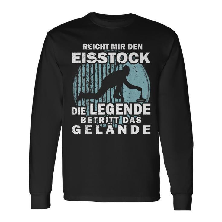 Reicht Mir Den Eisstock Protection Langarmshirts Geschenkideen