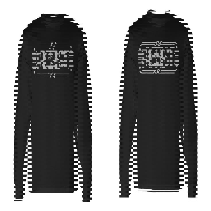 Resista Ingeniero Eléctrico Ingeniería Resistencia Electrónica Camiseta de manga larga