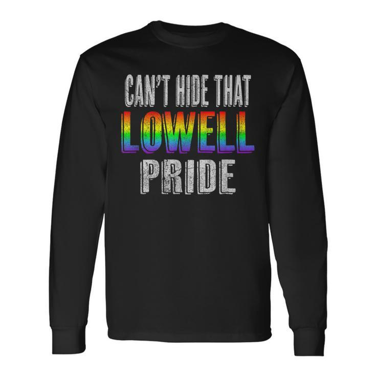 Retro 70'S 80'S Style Can't Hide That Lowell Gay Pride Long Sleeve T-Shirt