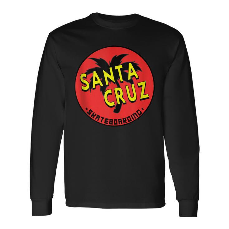 Retro 70S & 80S California Santa Cruz Long Sleeve T-Shirt