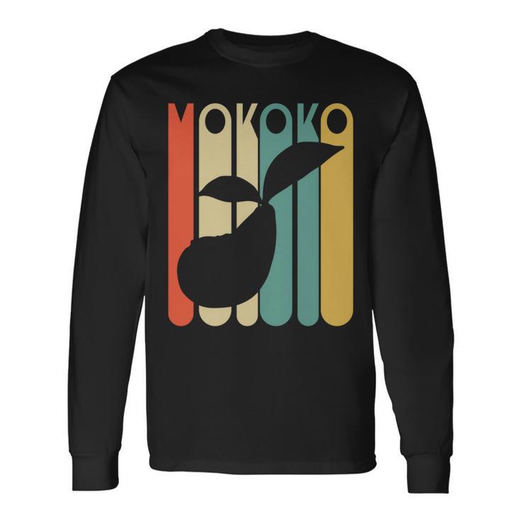 Retro Mokoko Seeds Vintage Gaming Long Sleeve T-Shirt