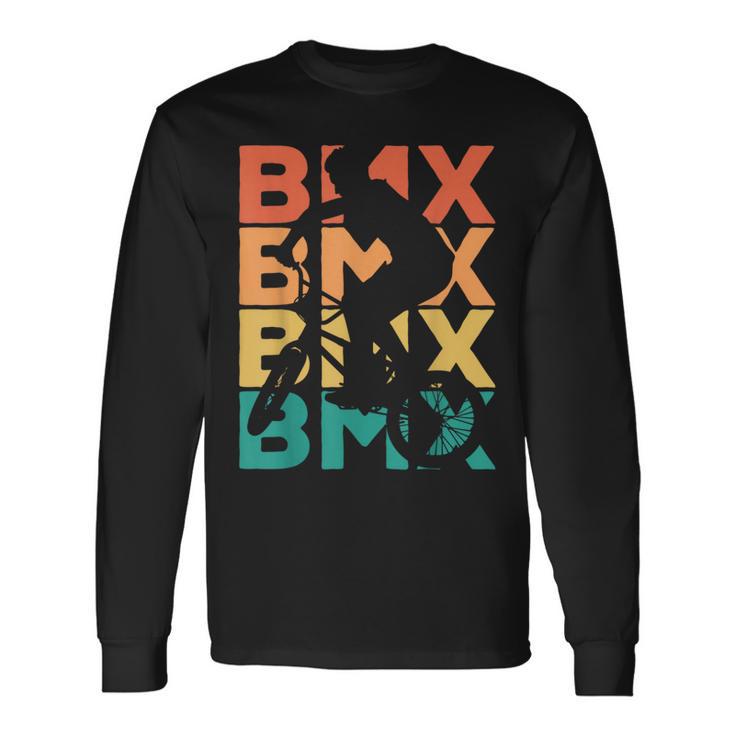 Retrointage Bmx For Bmx Rider Langarmshirts Geschenkideen