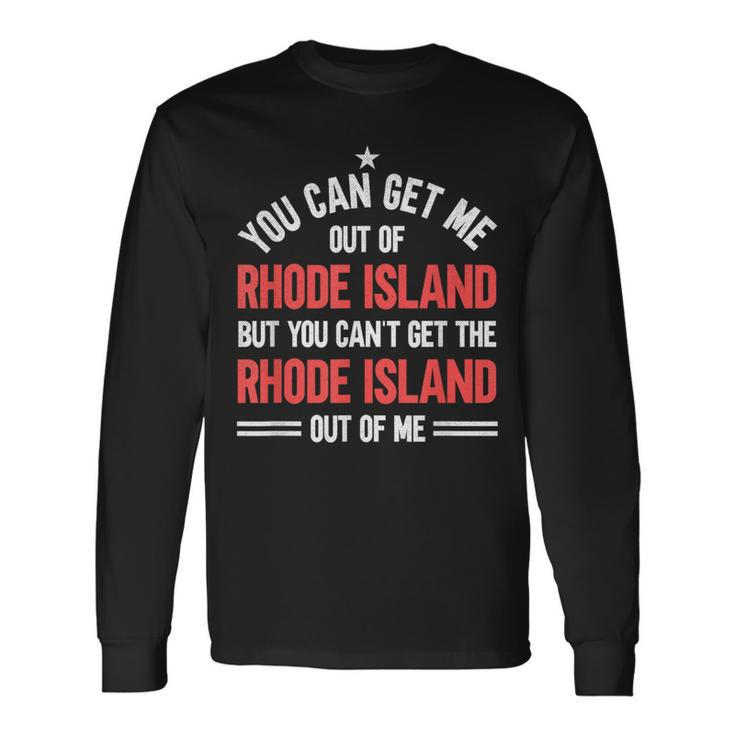 Rhode Island Love State Pride Hometown Rhode Island Long Sleeve T-Shirt