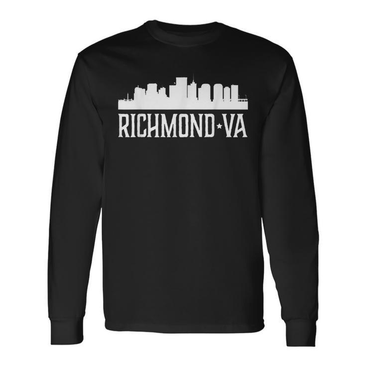 Richmond Virginia Skyline Va Long Sleeve T-Shirt
