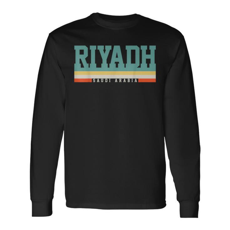 Riyadh Saudi Arabia Long Sleeve T-Shirt