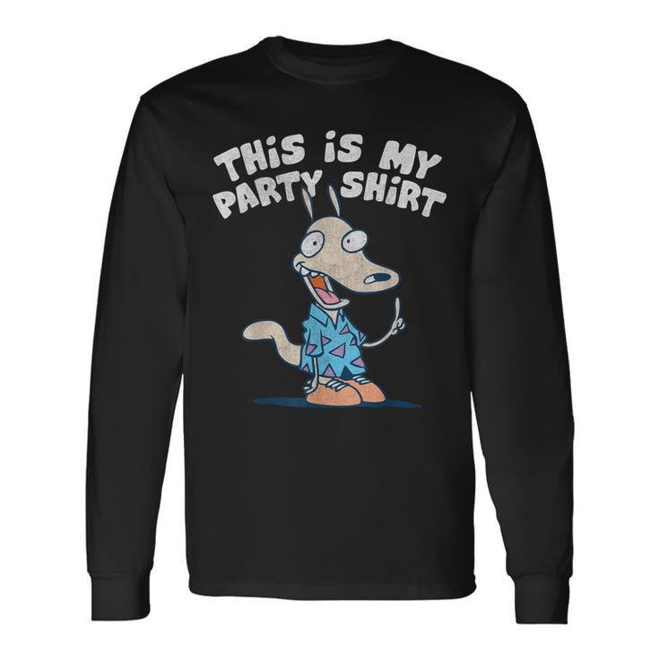 Rockos Modern Life This Is My Party Long Sleeve T-Shirt