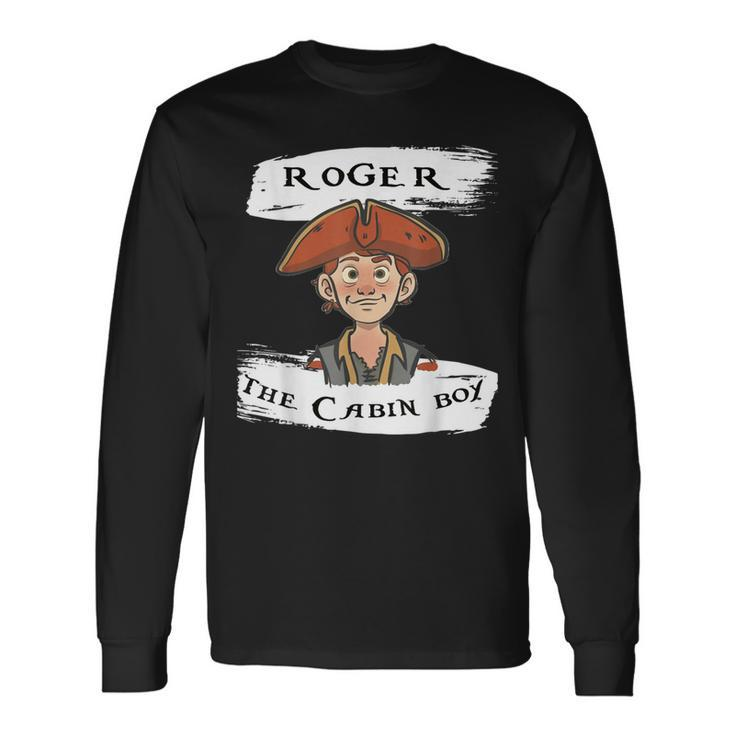 Roger The Cabin Boy Not Captain Pugwash Retro Vintage Long Sleeve T-Shirt