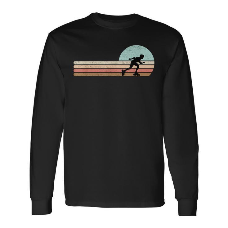 Rollerblading 90S Japanese Style Vintage Long Sleeve T-Shirt