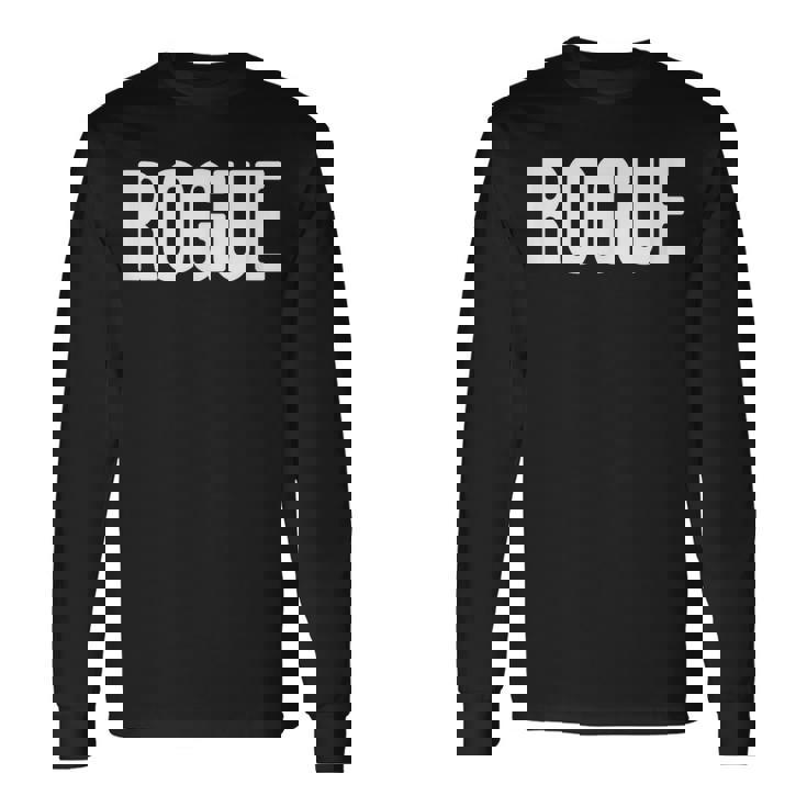 Rpg Jeu De Rôle Class Rogue T-shirt à manches longues