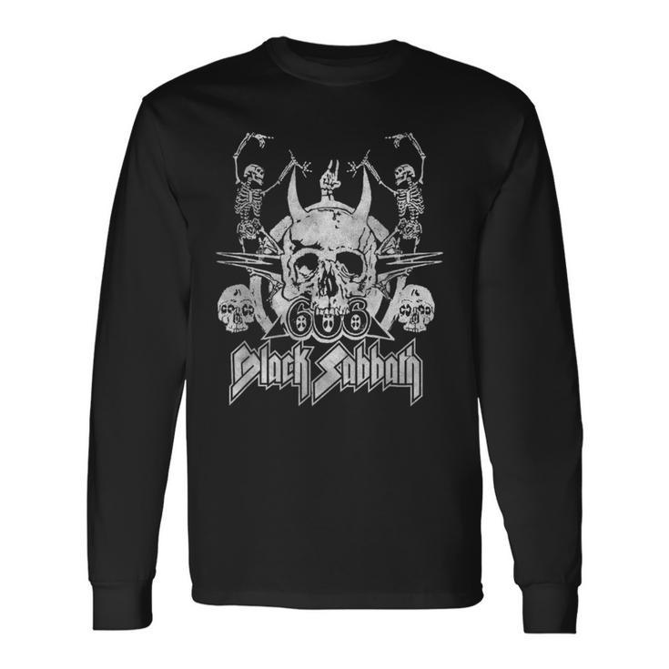 Sabbath 666 Skulls Langarmshirts Geschenkideen