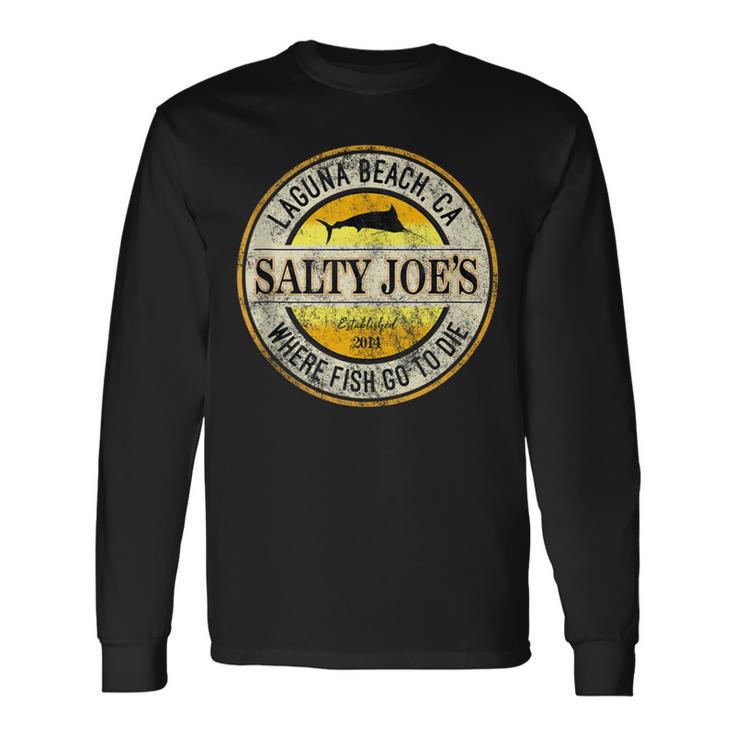 Salty Joes Vintage Logo Long Sleeve T-Shirt