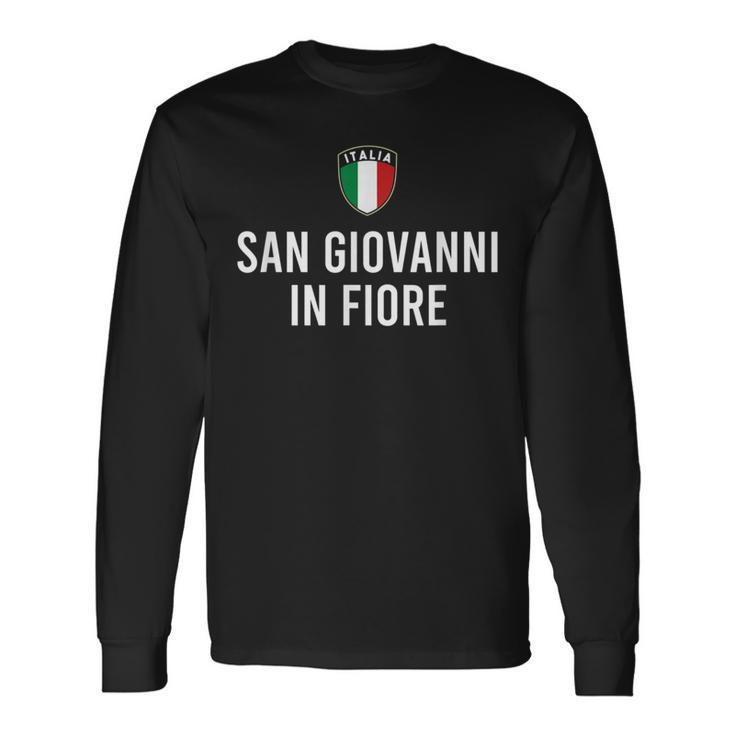 San Giovanni In Fiore Langarmshirts Geschenkideen