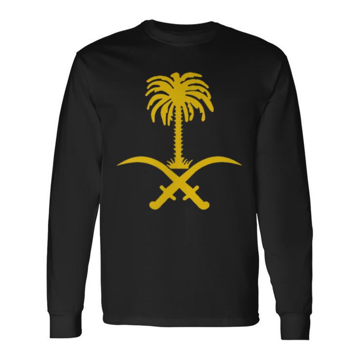 Saudi Arabia Saudi Emblem Long Sleeve T-Shirt