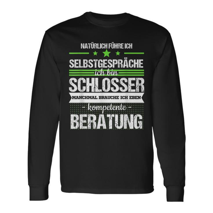 Schlosser Industrial Mechanic Mechanic Work Langarmshirts Geschenkideen