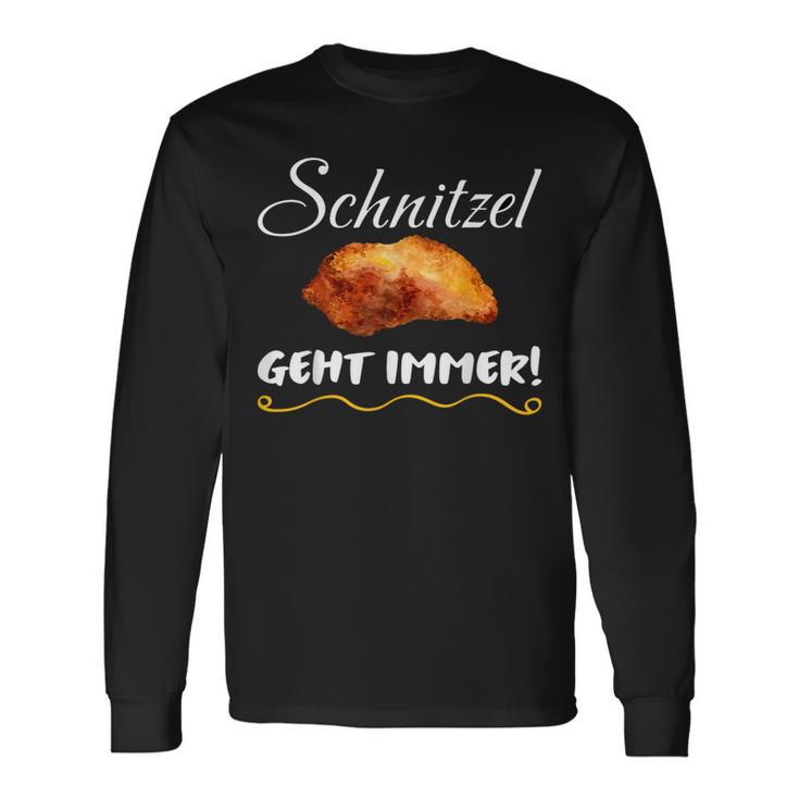 Schnitzel Geht Immer Langarmshirts Geschenkideen