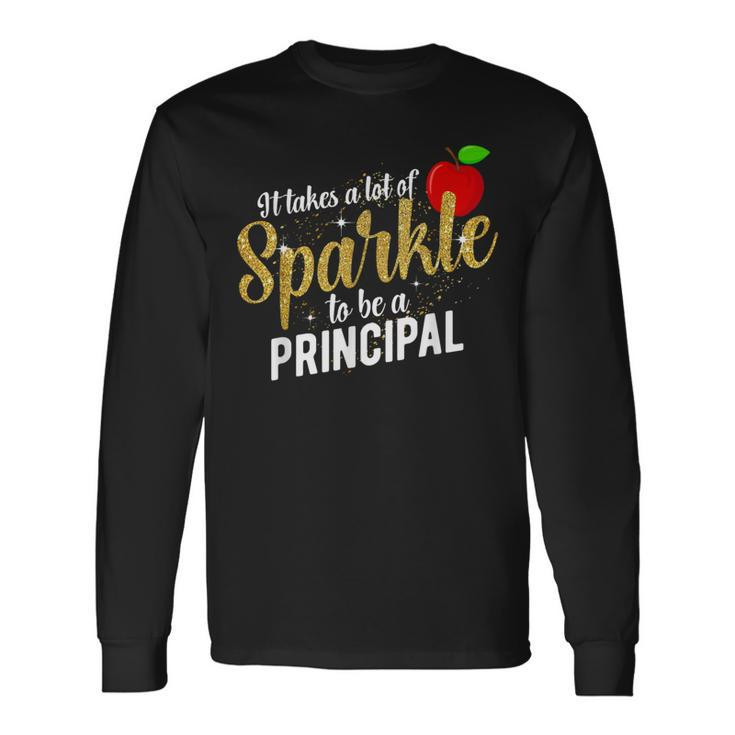 To Be A School Principal Appreciation Principal Long Sleeve T-Shirt