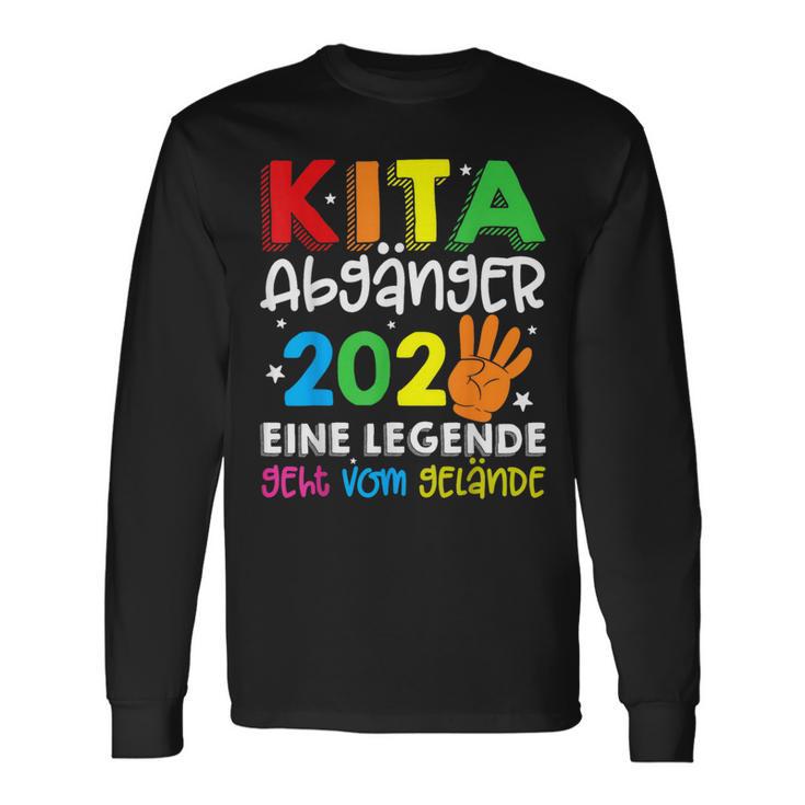 Schulkind Einschulung Schule Letzter Tag Kita Abgänger 2024 Langarmshirts Geschenkideen