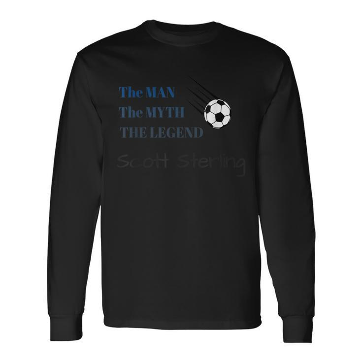 Scott Sterling T Studio C Soccer Goalie Fan Wear Long Sleeve T-Shirt