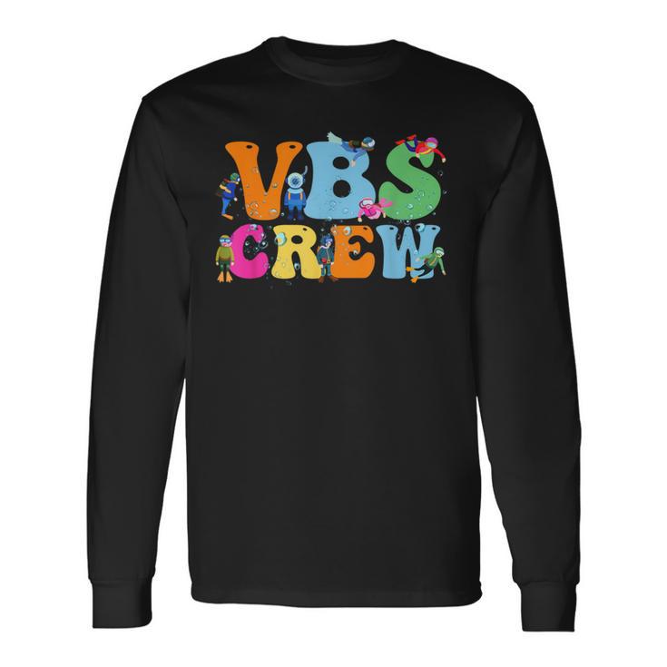 Scuba Vbs 2024 Vacation Bible School Diving Into Friendship Long Sleeve T-Shirt