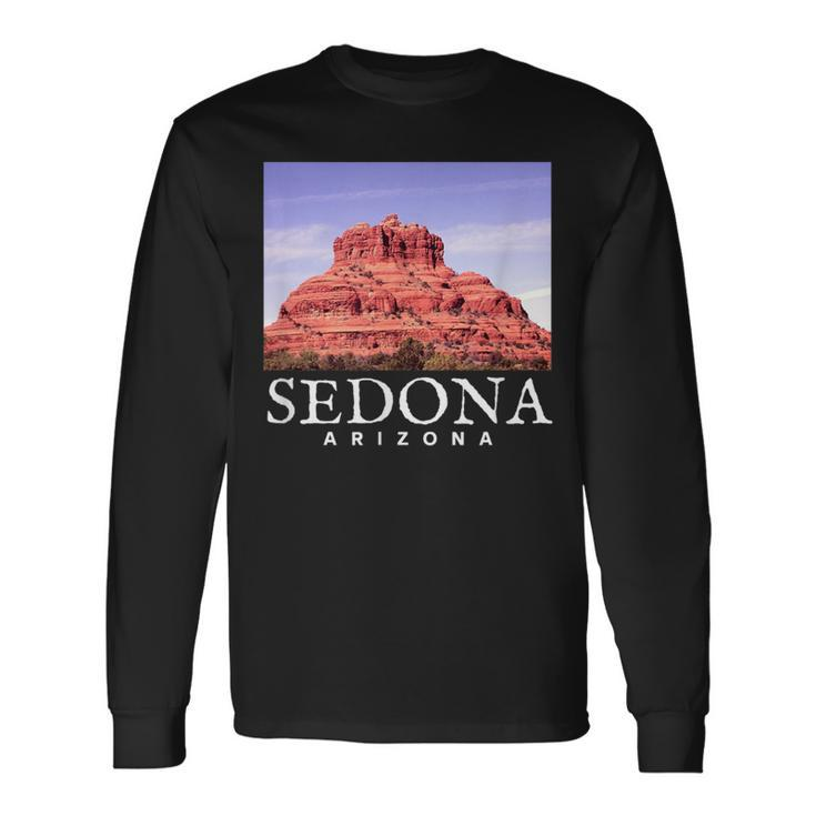 Sedona Arizona Bell Rock In Sedona Long Sleeve T-Shirt
