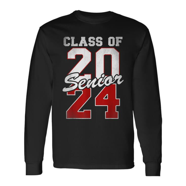 Senior 2024 Class Of 2024 Senior 24 Graduation 2024 Long Sleeve T-Shirt