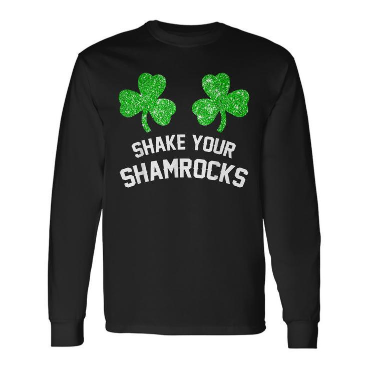 Shake Your Shamrocks St Patrick's Day Women's Long Sleeve T-Shirt