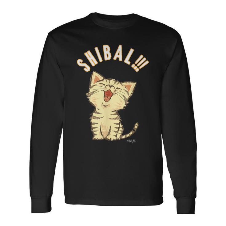 Shibal Kitten Cat Meow Great Kpop K-Pop Long Sleeve T-Shirt