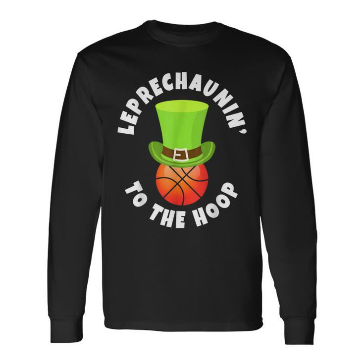 Small Forwards Leprechaunin To The Hoop Long Sleeve T-Shirt Gifts ideas